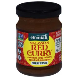 Homiah Mild Malaysian Red Curry Paste 4 oz