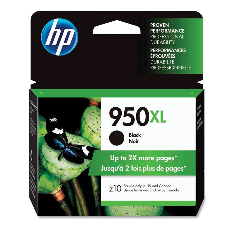 slide 1 of 10, HP Inc. HP 950XL Officejet Single Ink Cartridge - Black (CN045AN#14), 1 ct