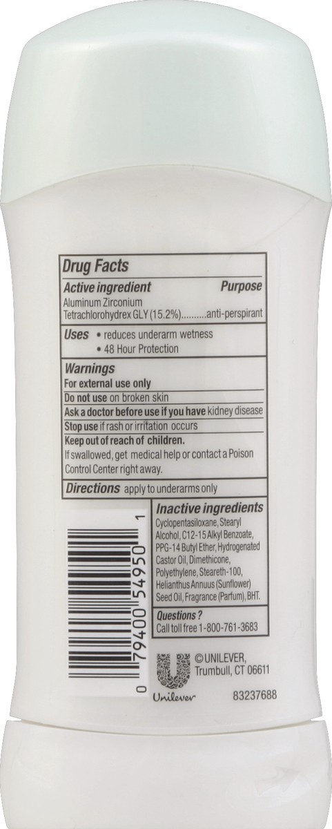 slide 2 of 3, Dove Anti-Perspirant Deodorant, Sensitive, 2.6 oz (74 grams)