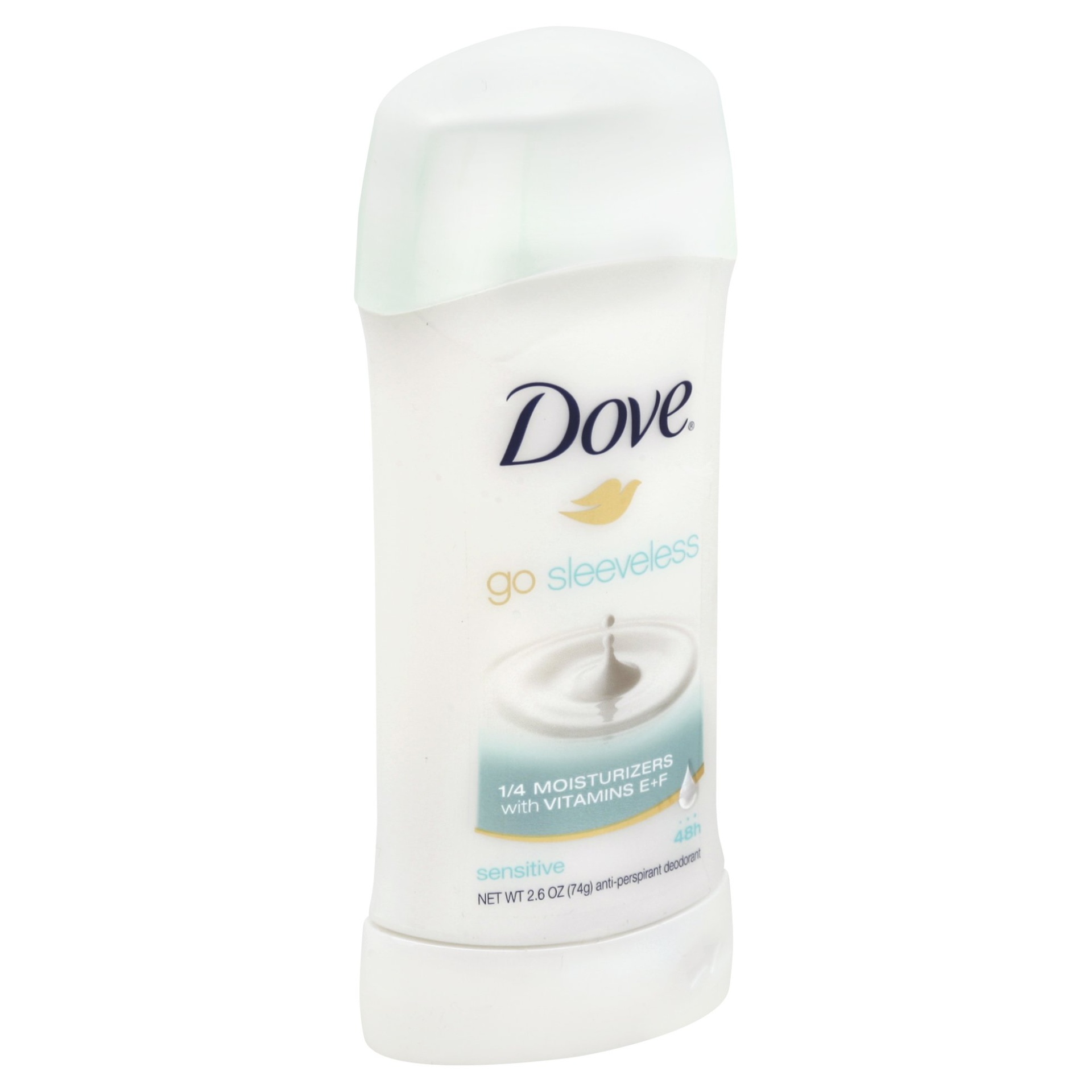 slide 1 of 3, Dove Anti-Perspirant Deodorant, Sensitive, 2.6 oz (74 grams)