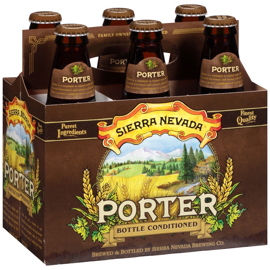 slide 2 of 6, Sierra Nevada Porter 6 Pk, 6 ct; 12 fl oz