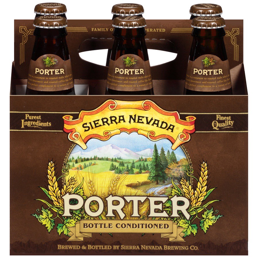 slide 1 of 6, Sierra Nevada Porter 6 Pk, 6 ct; 12 fl oz