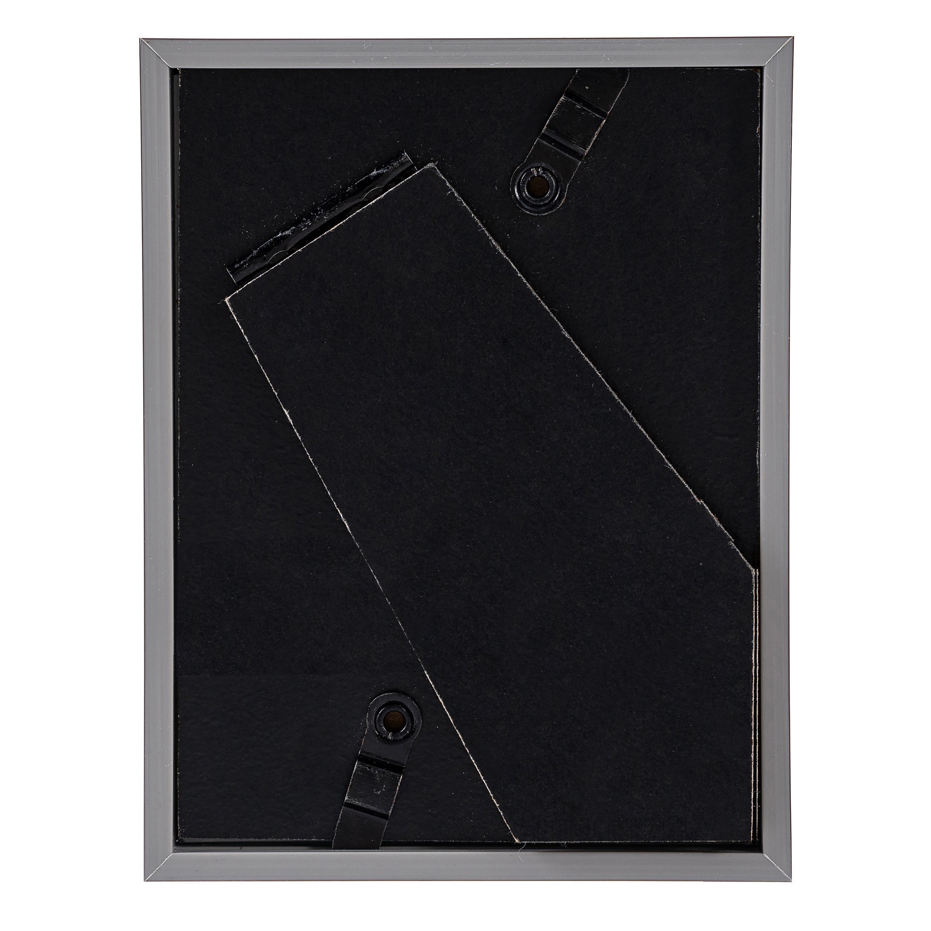 slide 4 of 6, Gunmetal Mini Frame With Mat By Studio Decor, 4.4 in x 3.34 in x 0.55 in
