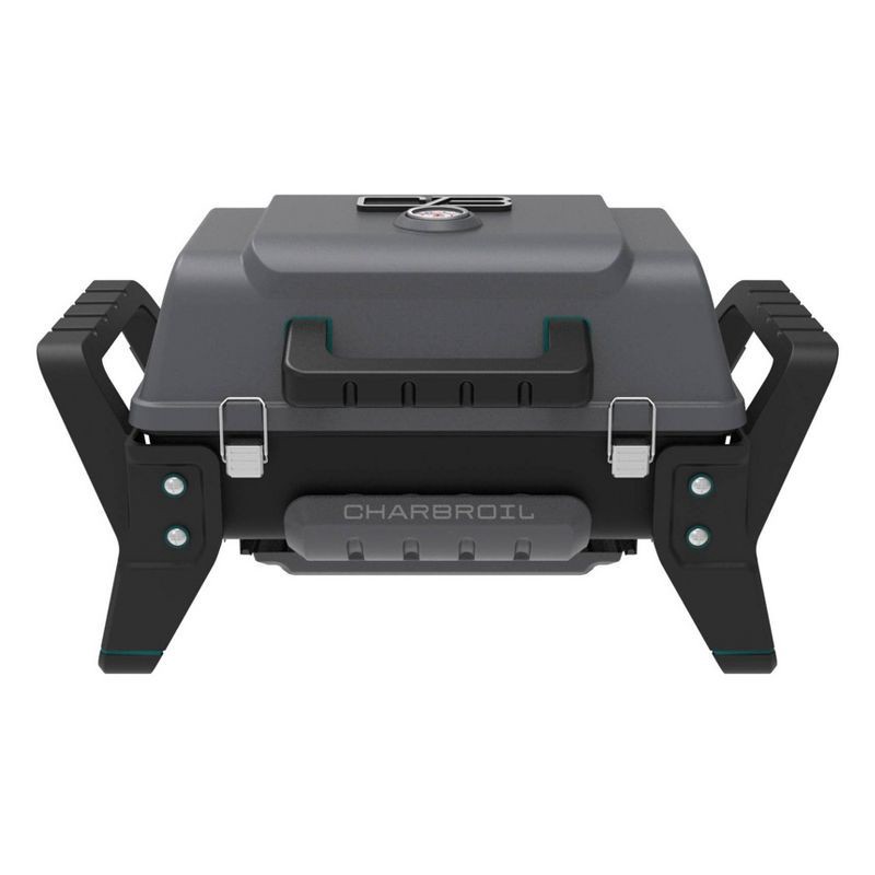slide 2 of 10, Char-Broil TRU-Infrared Grill2Go X200 Tabletop 9,500 BTU Gas Grill 12401734 - Gray, 1 ct