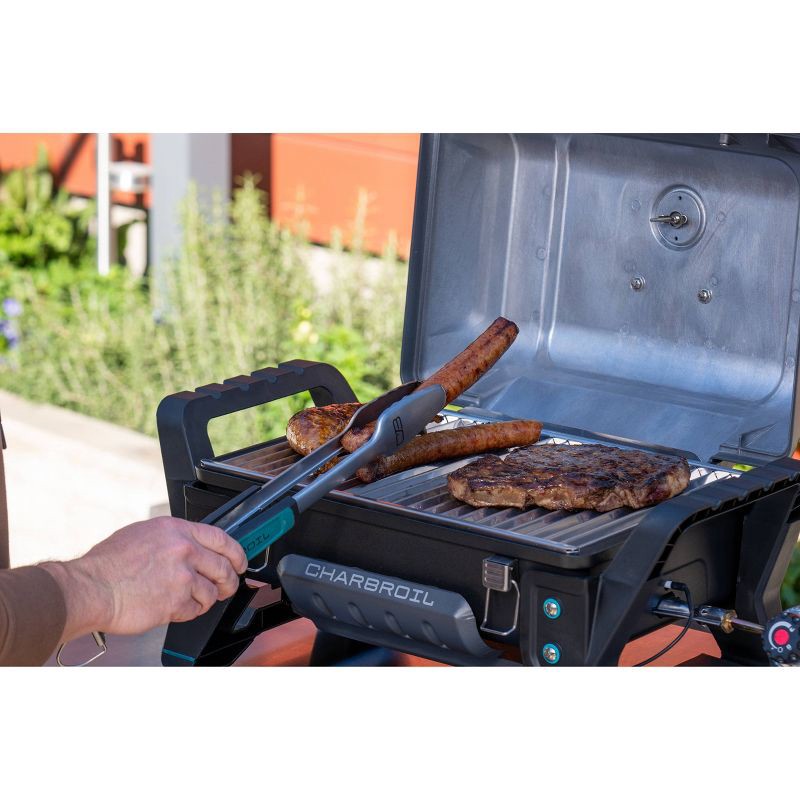 slide 7 of 10, Char-Broil TRU-Infrared Grill2Go X200 Tabletop 9,500 BTU Gas Grill 12401734 - Gray, 1 ct