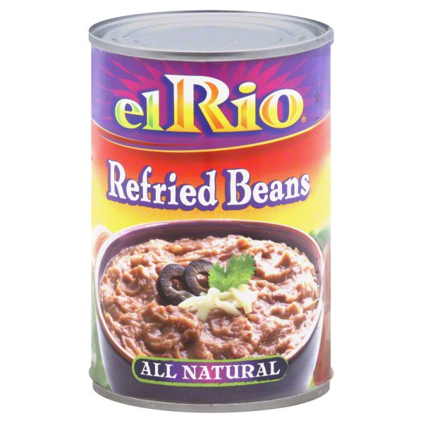 slide 1 of 2, El Rio Refried Beans 1 lb, 1 lb