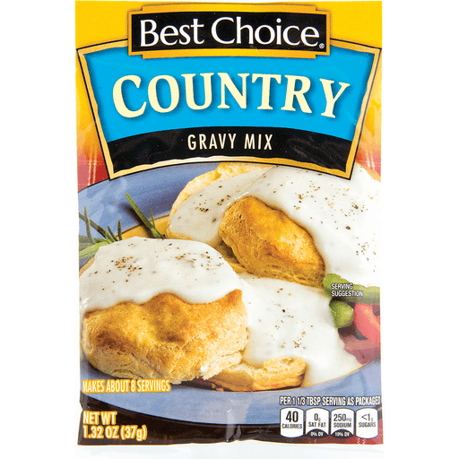 slide 1 of 1, Best Choice Country Gravy Mix, 1.25 oz