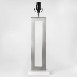 Weston Window Large Lamp Base Nickel - Project 62