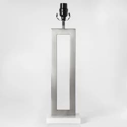 Weston Window Large Lamp Base Nickel - Project 62