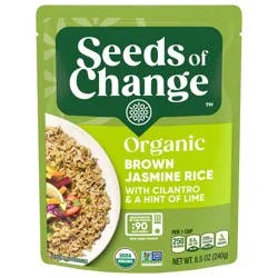 Seeds of Change Brown Jasmine with Cilantro & Lime 8.5OZ