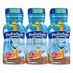 PediaSure Grow &amp; Gain Kids&#x27; Nutritional Shake Chocolate - 6 ct/48 fl oz