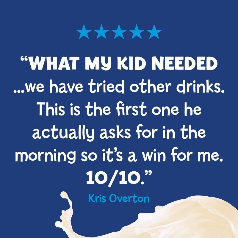 slide 9 of 11, PediaSure Grow & Gain Kids' Nutritional Shake Vanilla - 6 ct/48 fl oz, 6 ct, 48 fl oz