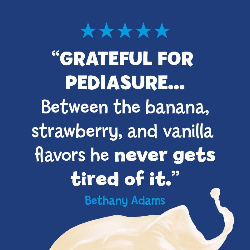slide 10 of 11, PediaSure Grow & Gain Kids' Nutritional Shake Vanilla - 6 ct/48 fl oz, 6 ct, 48 fl oz