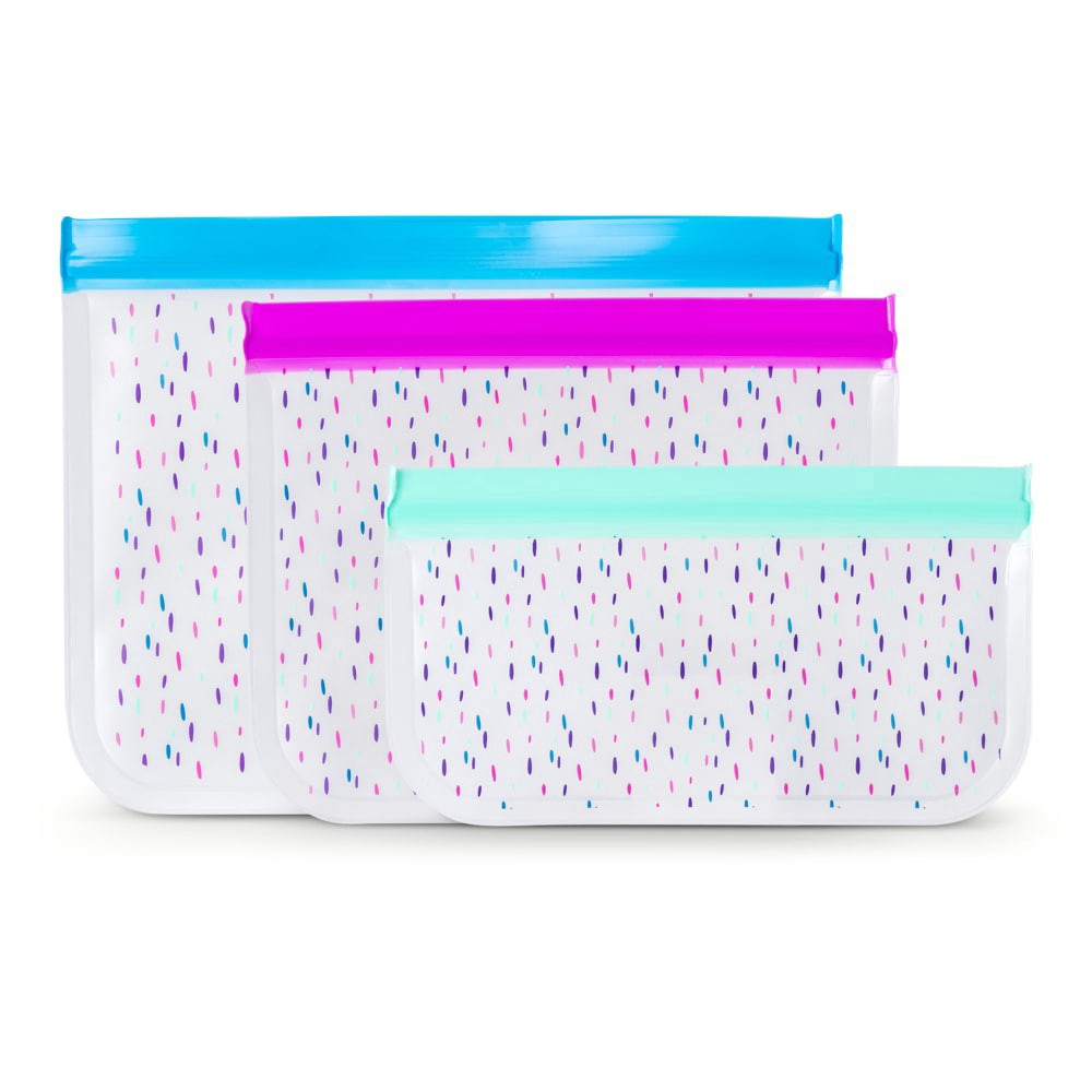 slide 3 of 3, Core Home Reusable PEVA Bags, 1 ct