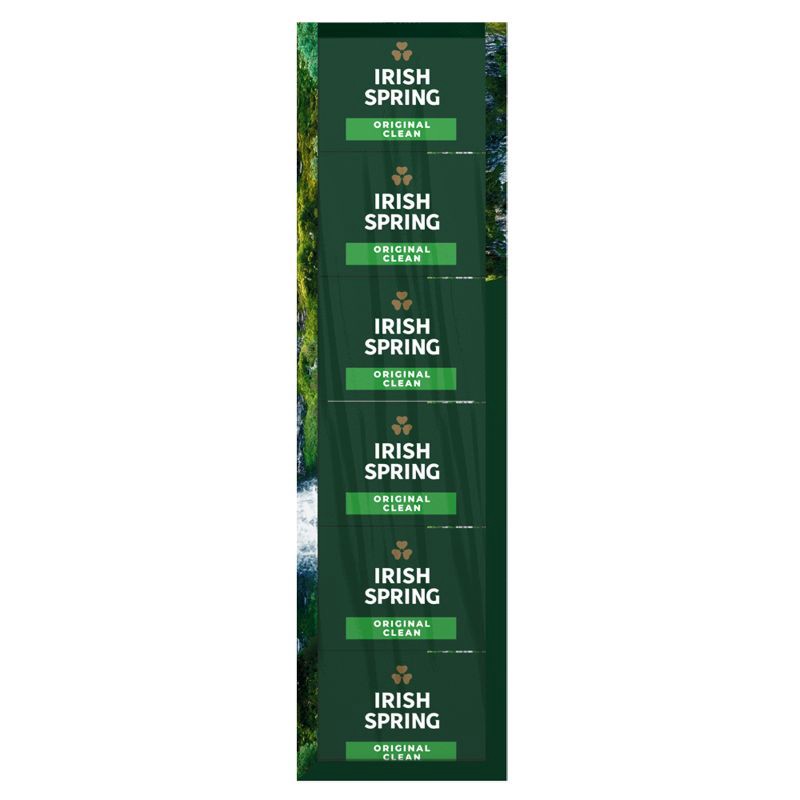 slide 7 of 7, Irish Spring Bar Soap - Original Clean - 3.7oz/12ct, 3.7 oz, 12 ct