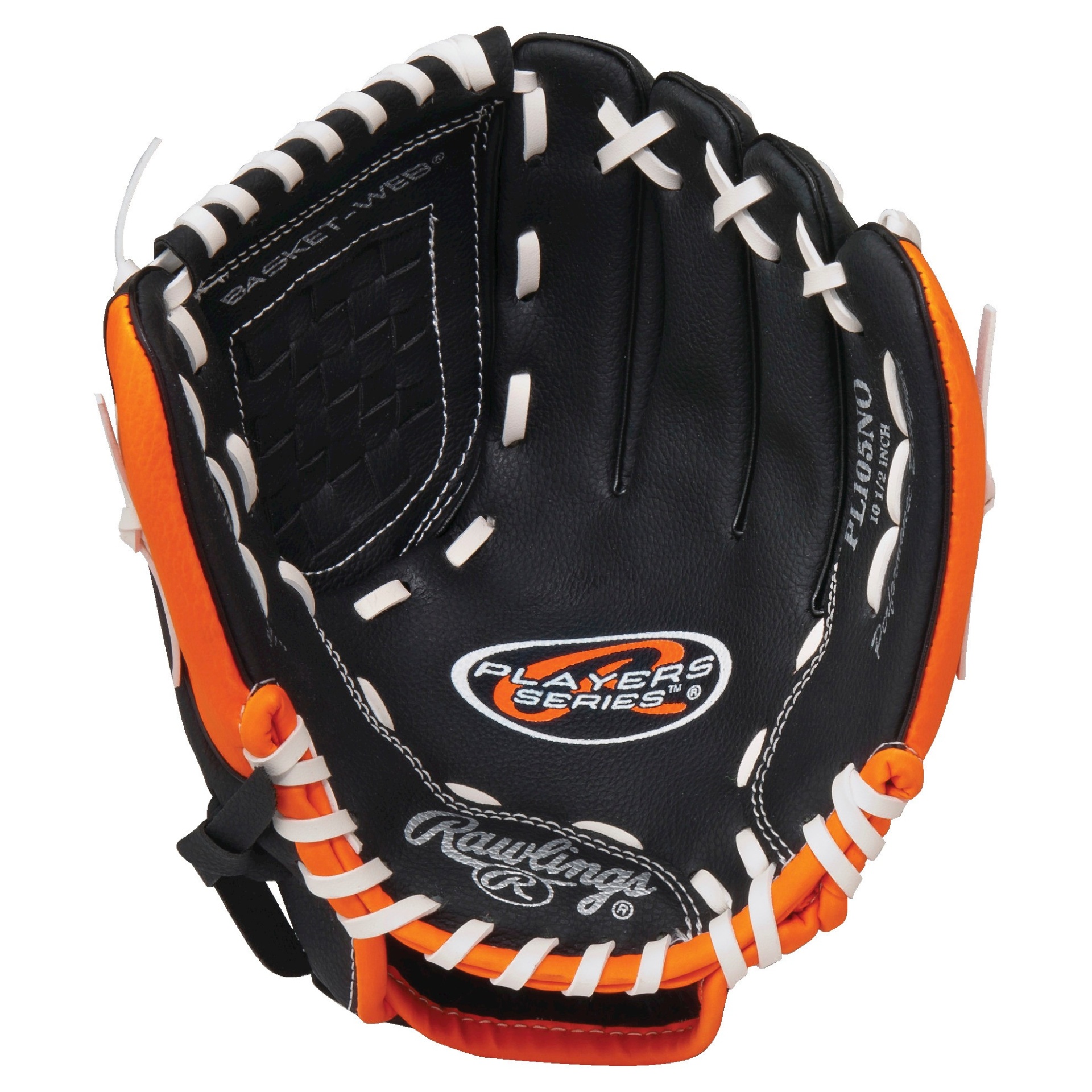 slide 1 of 2, Rawlings Players Series 10.5" T Ball Gloves - Blue/Black, 1 ct