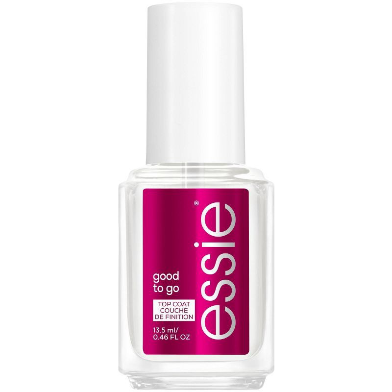 slide 2 of 6, essie Good to Go Top Coat - fast dry and shine - 0.46 fl oz, 0.46 fl oz