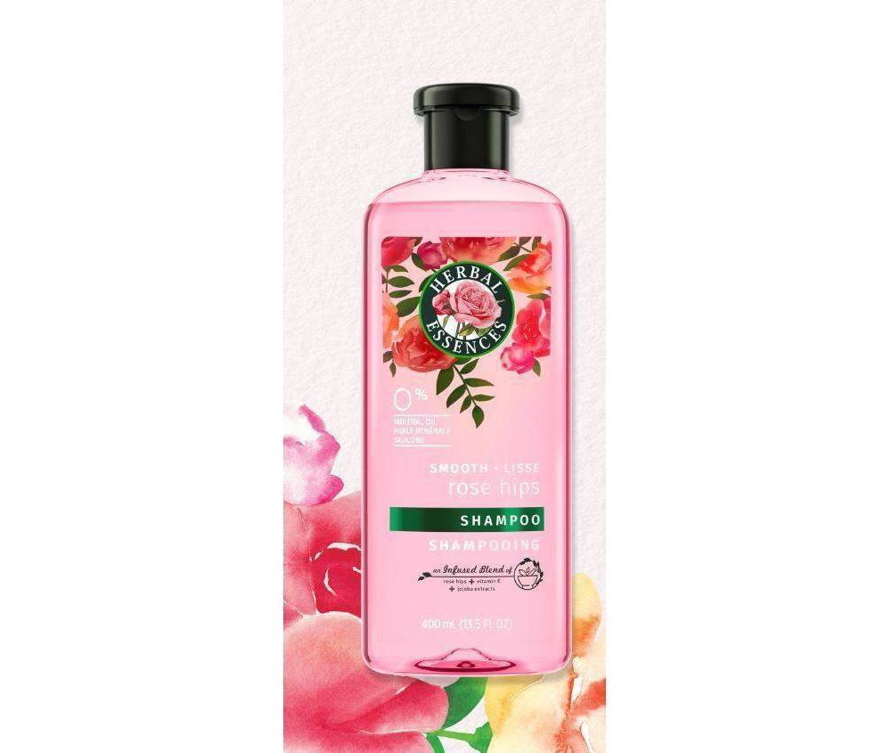 slide 7 of 7, Herbal Essences Smooth Shampoo with Rose Hips & Jojoba Extracts - 13.5 fl oz, 13.5 fl oz