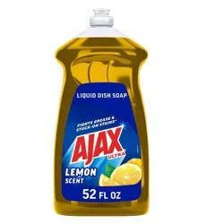 Ajax Ultra Super Degreaser Liquid Dish Soap - Lemon Scent - 52 fl oz: Paraben-Free, Phosphate-Free, Multi-Surface