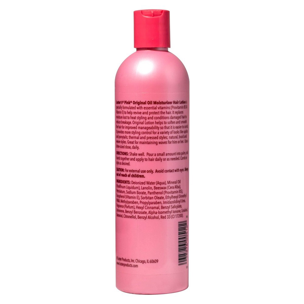 Luster's Pink Moisturizer Hair Lotion Original 12oz 12 oz Shipt