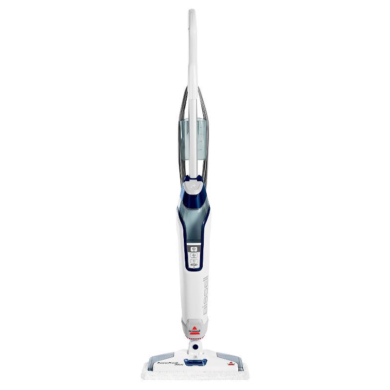 slide 1 of 10, BISSELL PowerFresh Deluxe Steam Mop - Brite White/Sapphire Blue -1806, 1 ct