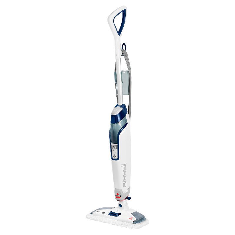 slide 3 of 10, BISSELL PowerFresh Deluxe Steam Mop - Brite White/Sapphire Blue -1806, 1 ct