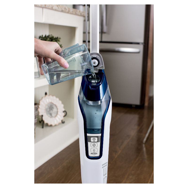 slide 9 of 10, BISSELL PowerFresh Deluxe Steam Mop - Brite White/Sapphire Blue -1806, 1 ct