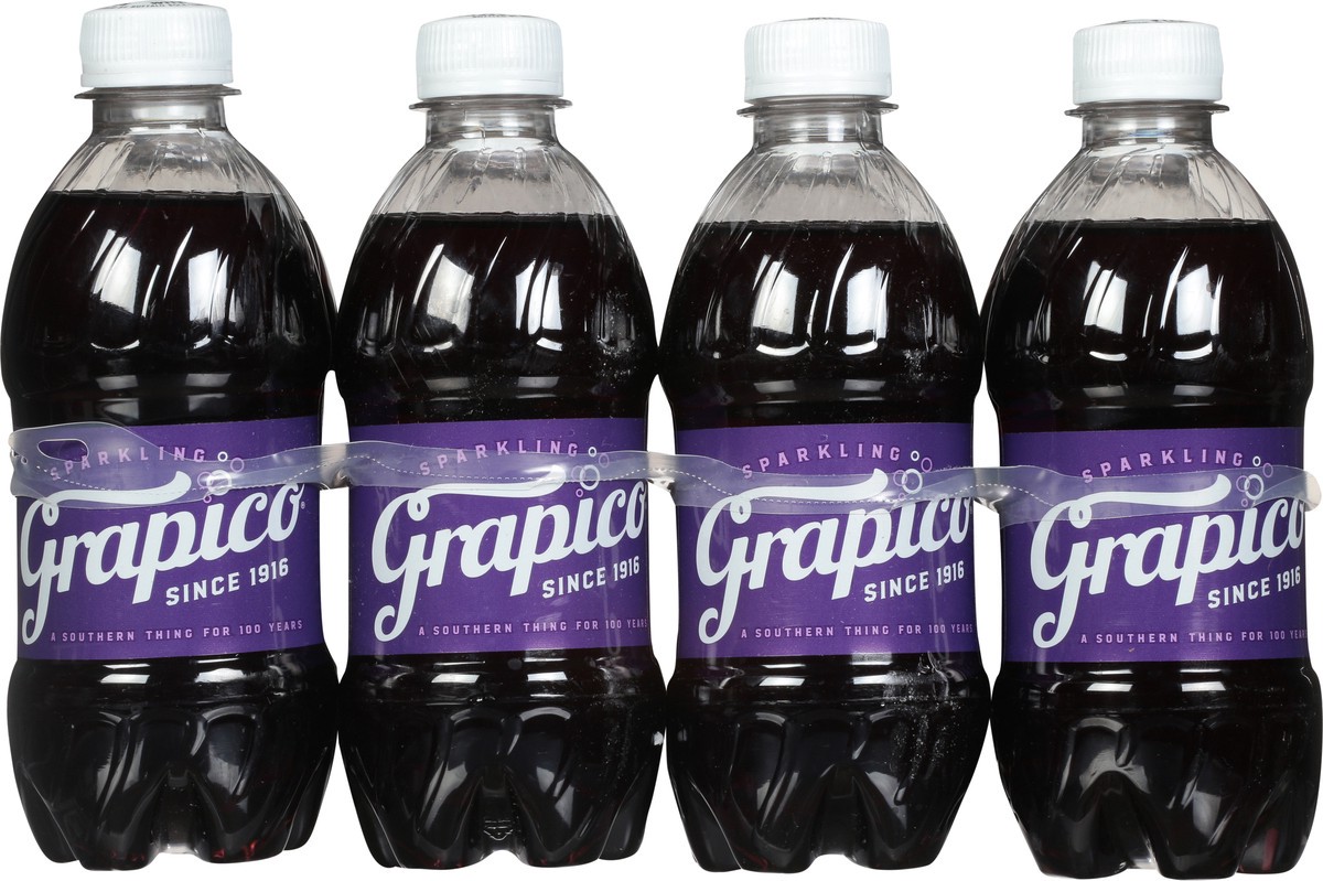 slide 2 of 9, Grapico Sparkling Soda Bottle - 8 ct, 8 ct; 12 oz