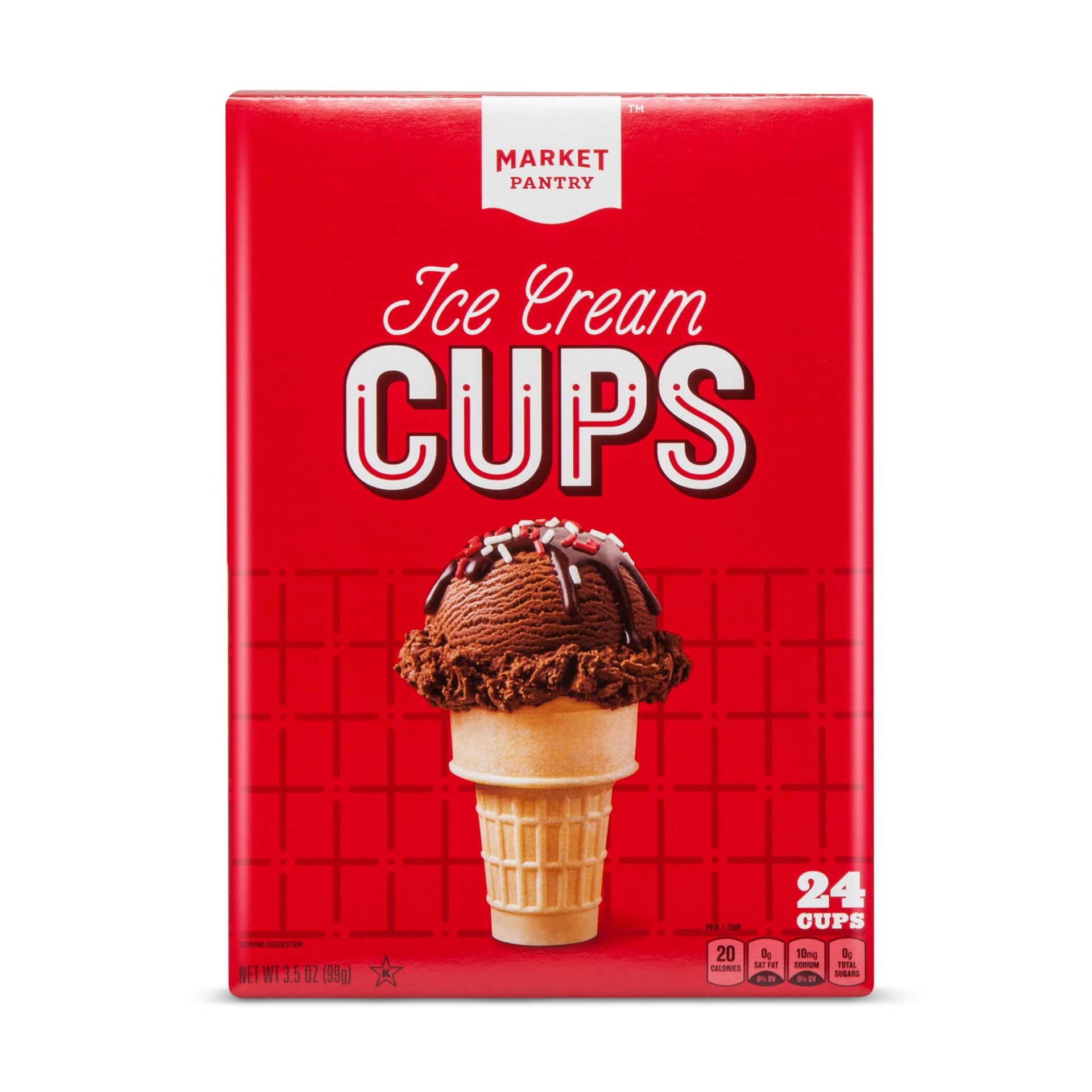 Ice Cream Cones Market Pantry 24 ct Shipt