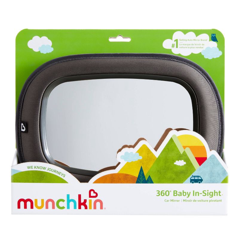 slide 5 of 6, Munchkin Brica Baby In-Sight Car Mirror, Crash Tested and Shatter Resistant, 1 ct