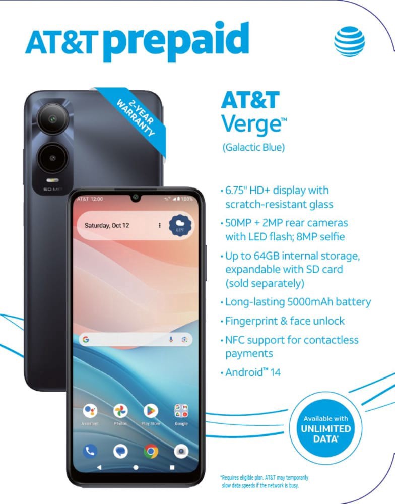 slide 1 of 2, AT&T Meade, 1 ct