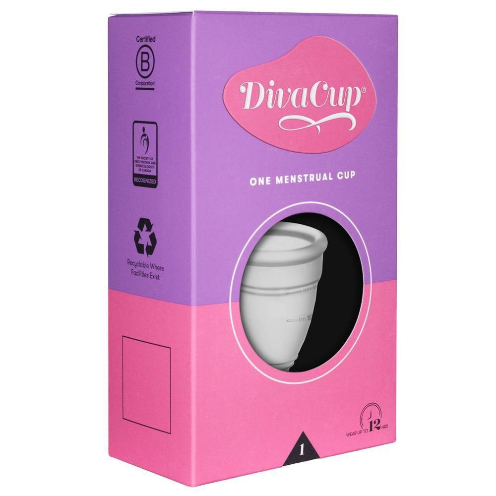 slide 3 of 6, The DivaCup Model 1 Menstrual Cup, 1 ct