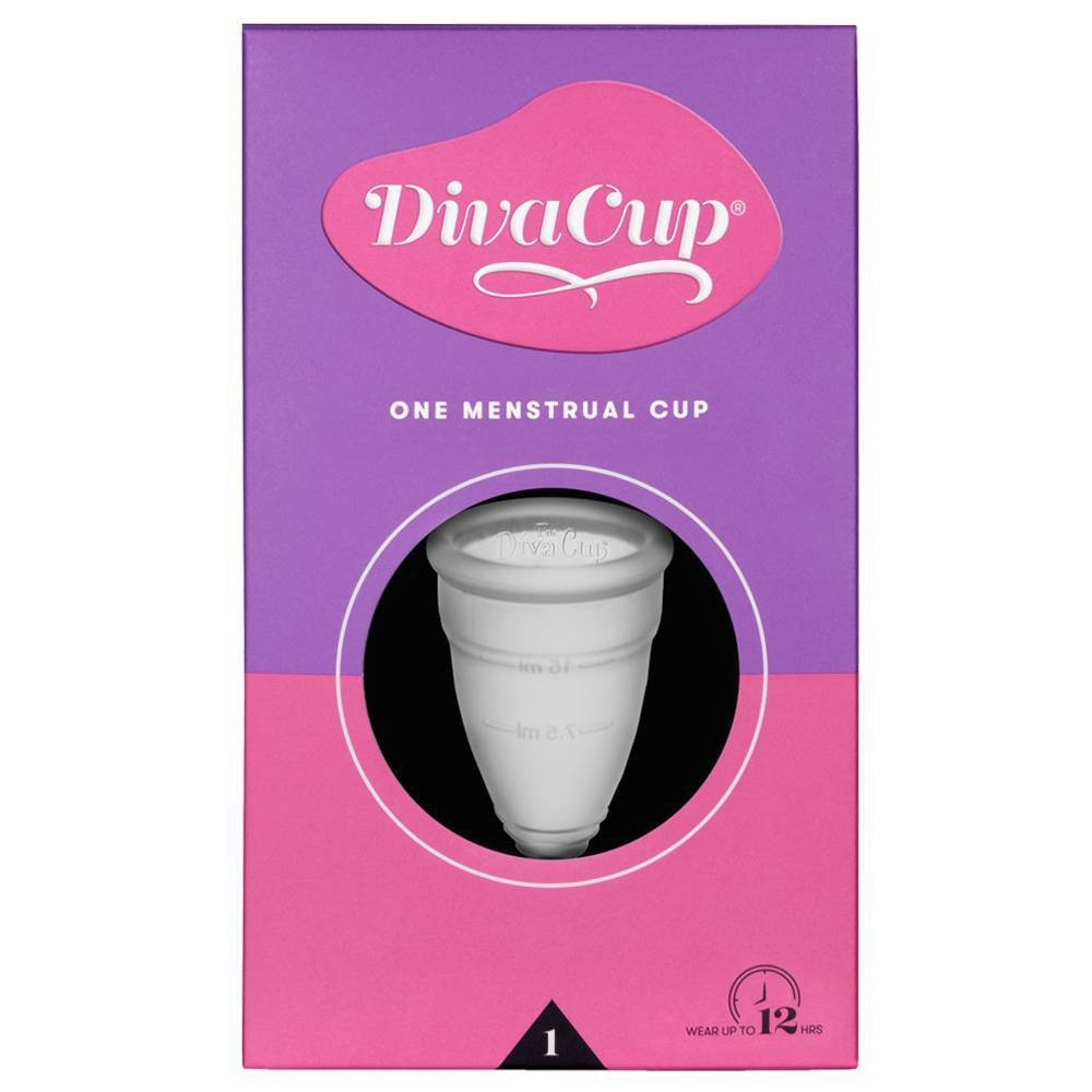 slide 1 of 6, The DivaCup Model 1 Menstrual Cup, 1 ct