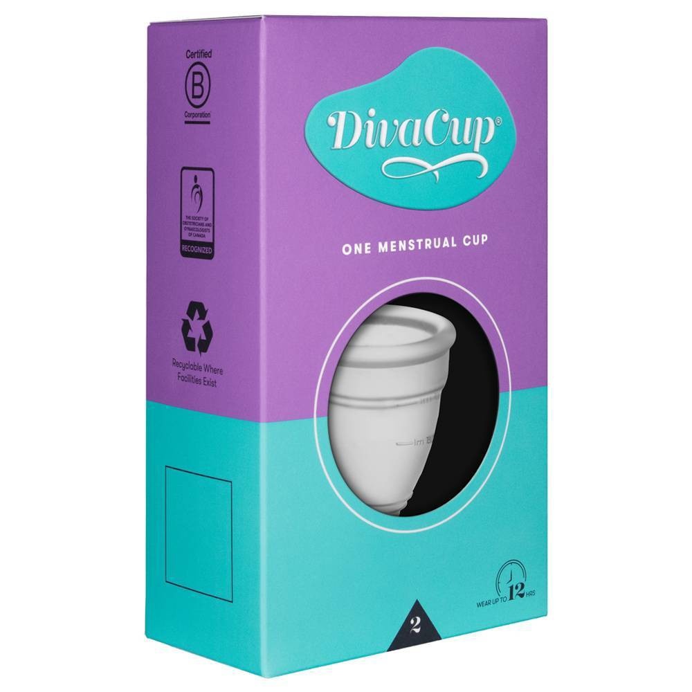 slide 3 of 6, The DivaCup The Diva Cup Model 2 Menstrual Cup, 1 ct