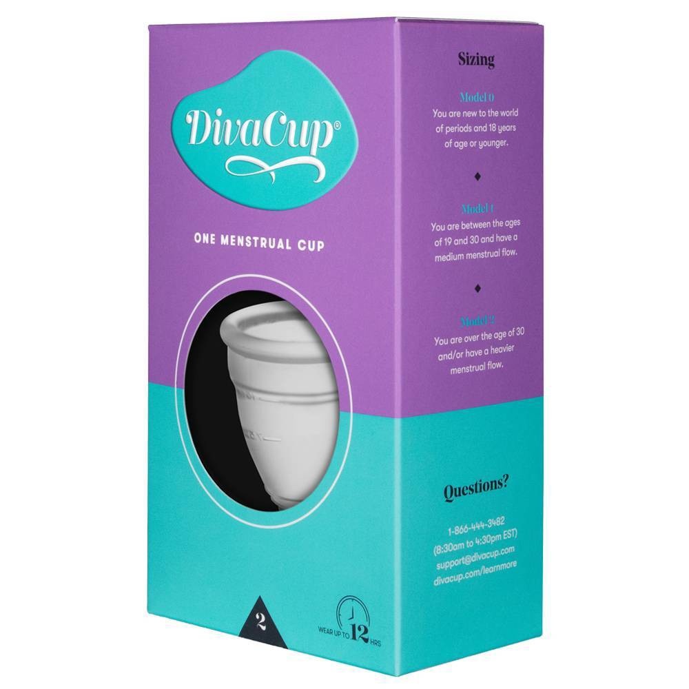 slide 4 of 6, The DivaCup The Diva Cup Model 2 Menstrual Cup, 1 ct