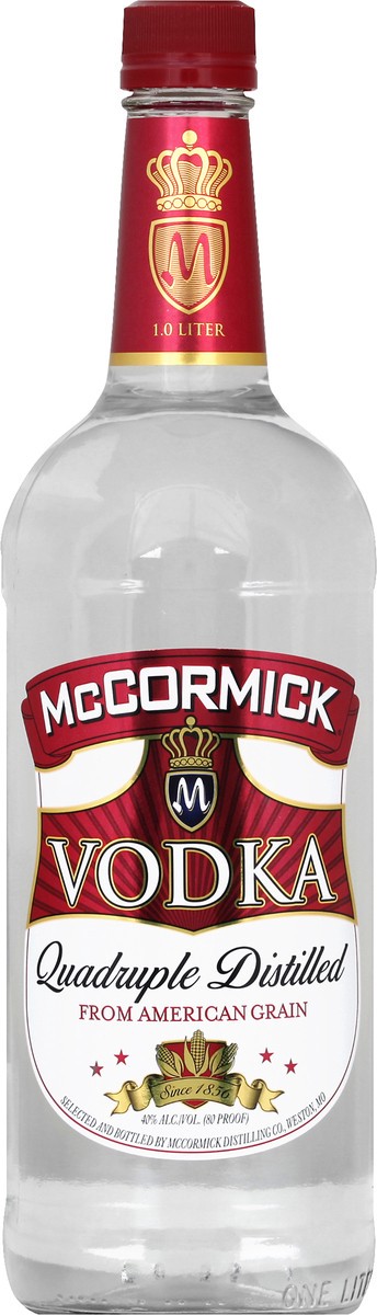 slide 6 of 9, McCormick Vodka 1 lt, 1 liter