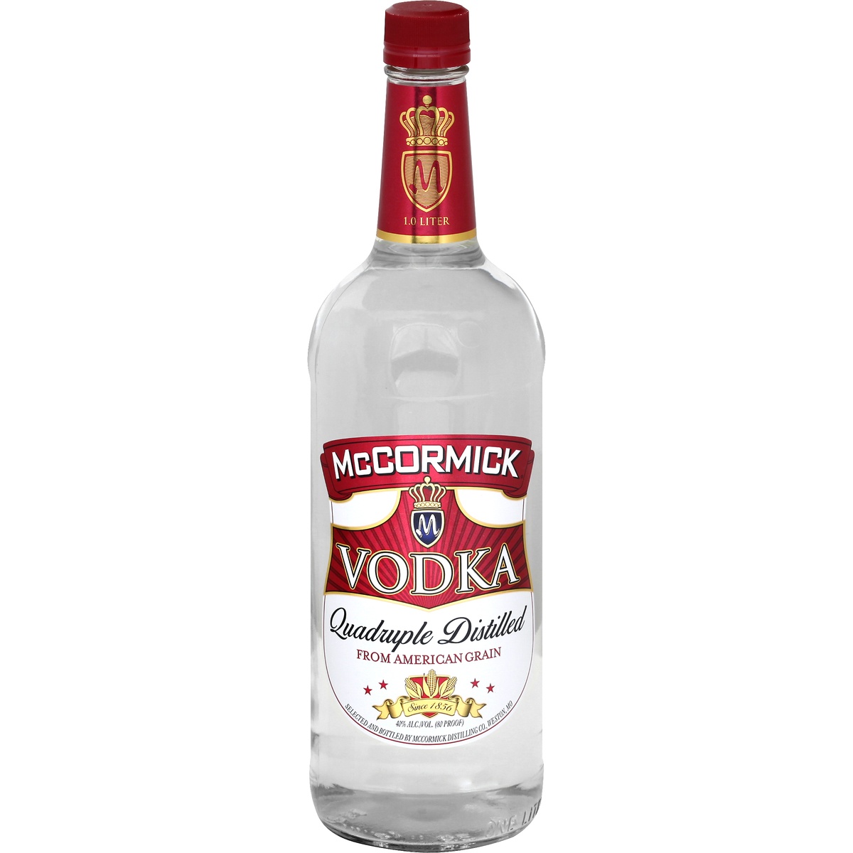 slide 1 of 1, McCormick Vodka 1 lt, 1 liter
