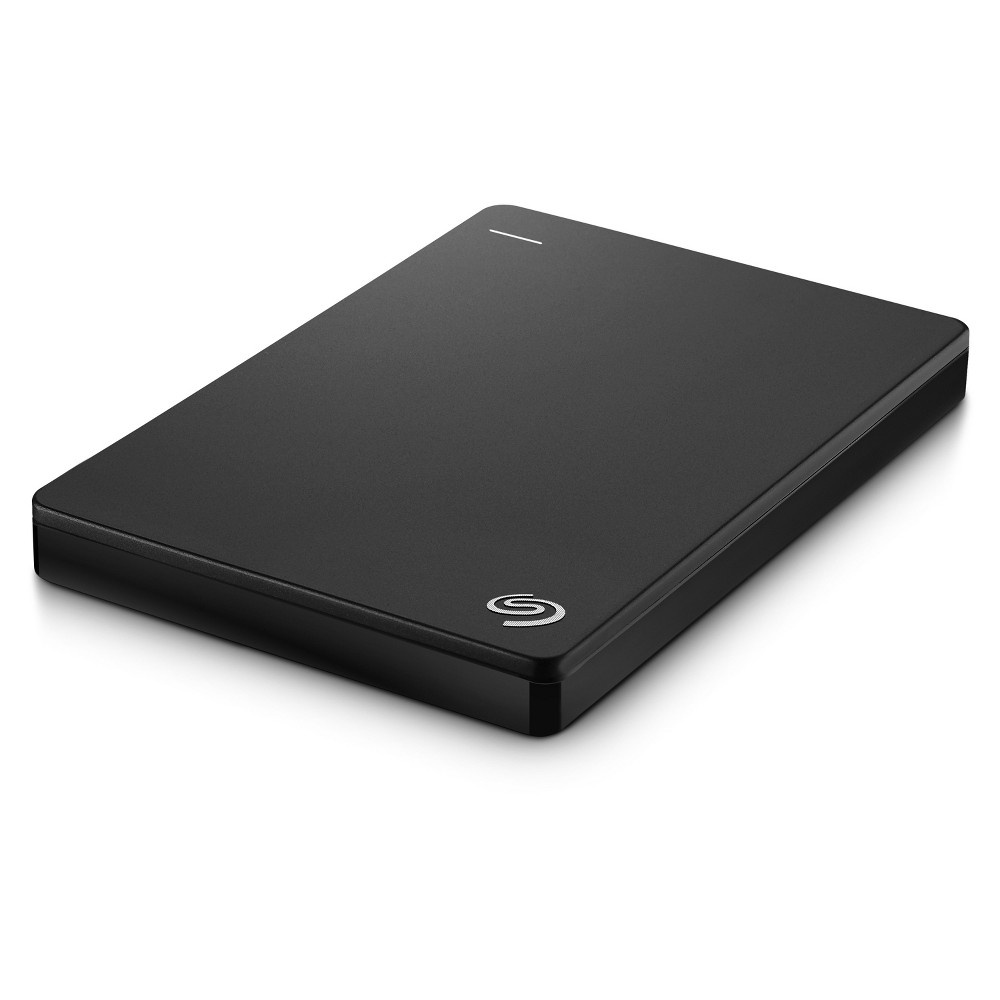 slide 4 of 5, Seagate Backup Plus Slim 1tb Portable External Hard Drive with Mobile Device Backup USB 3.0 (Stdr1000100) - Black, 1 ct