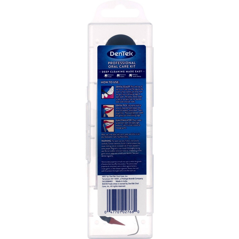 DenTek Professional Oral Care Kit Dental Pick & Scaler, Tartar