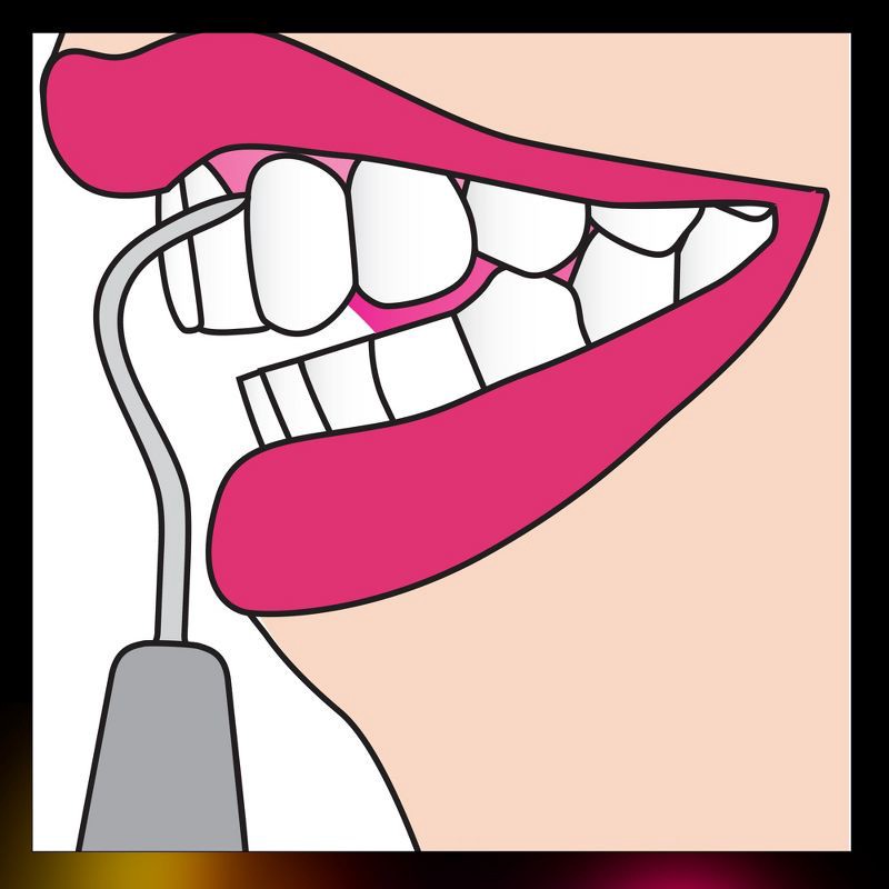 slide 7 of 7, DenTek Professional Oral Care Kit - Dental Pick & Scaler, Tartar Removal Tool & Gum Stimulator, and Mouth Mirror - 5ct, 5 ct