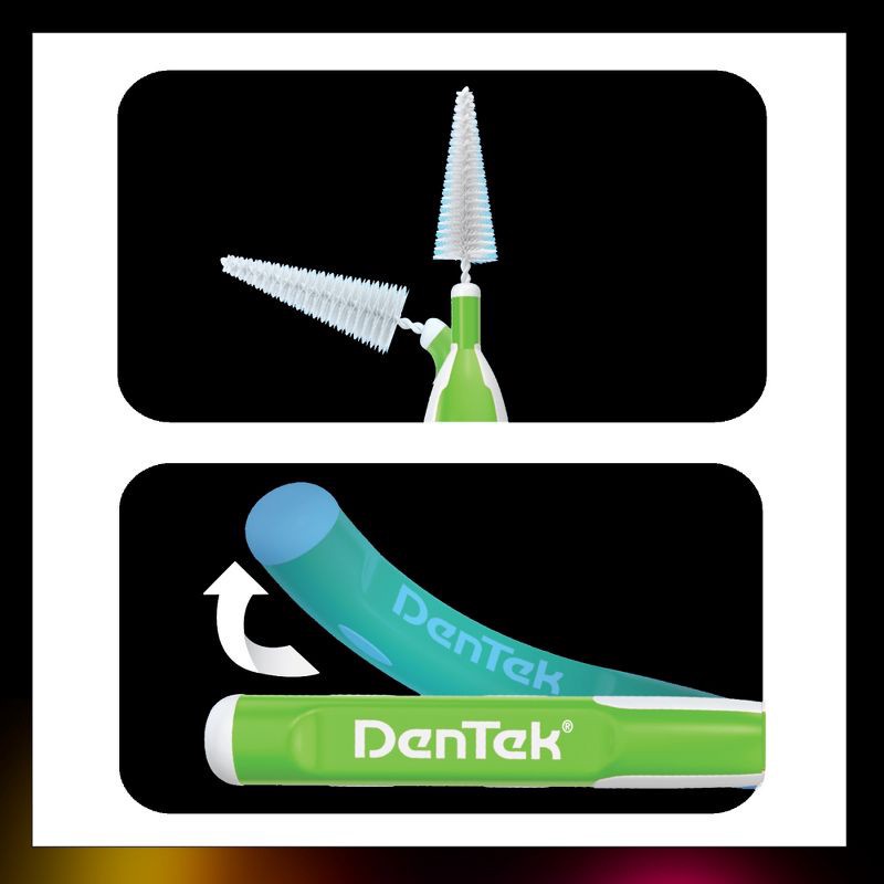 slide 5 of 8, DenTek Easy Interdental Brush Cleaners - 16ct, 16 ct