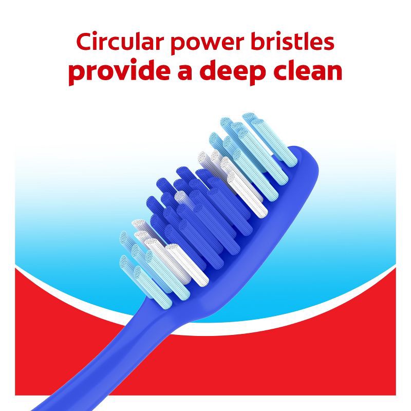 slide 6 of 9, Colgate Extra Clean Full Head Toothbrush Medium - 6ct, 6 ct