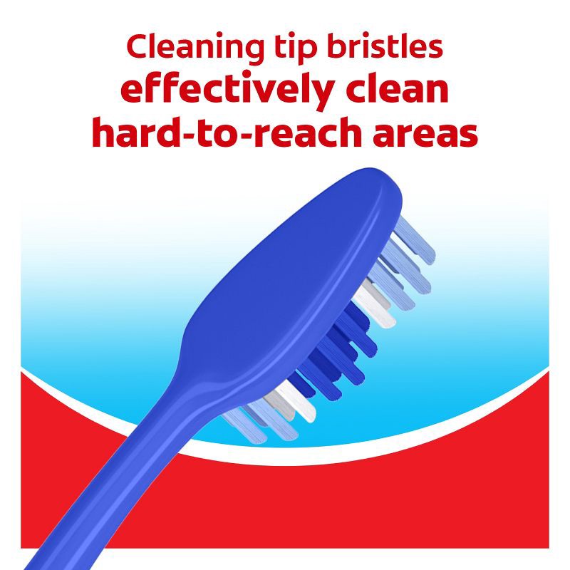 slide 7 of 9, Colgate Extra Clean Full Head Toothbrush Medium - 6ct, 6 ct