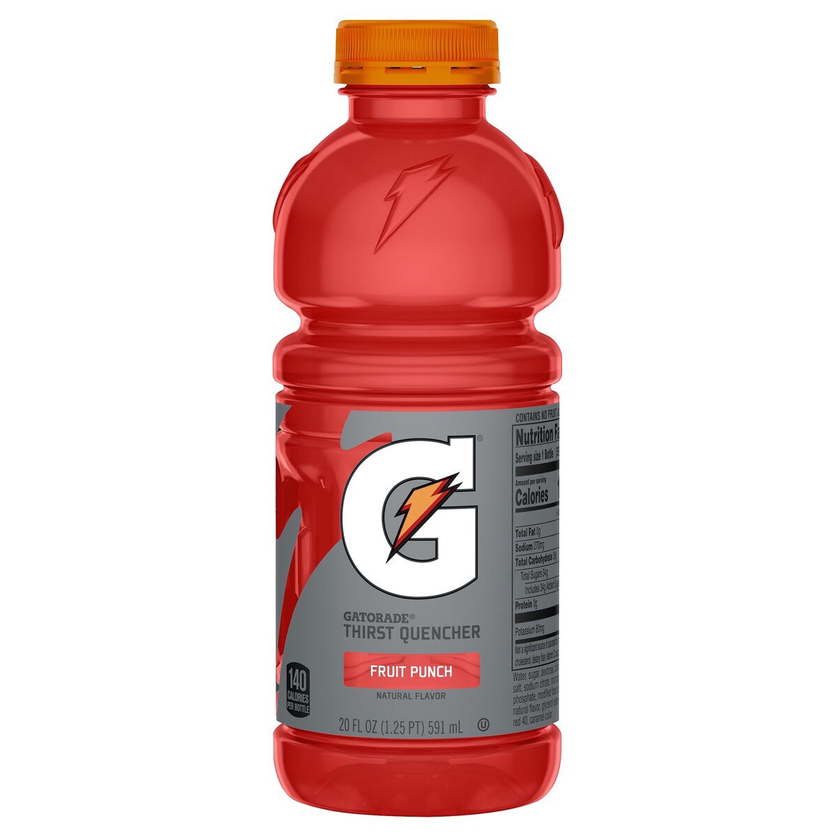 slide 2 of 6, Gatorade Thirst Quencher Fruit Punch, 20 oz