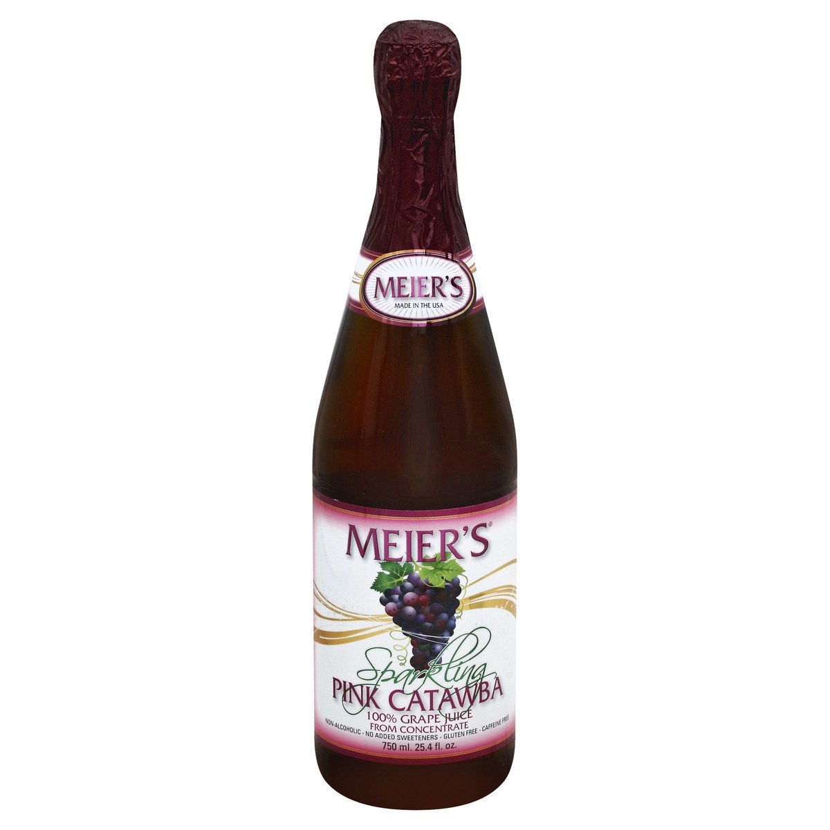 slide 4 of 4, Meier's 100% Juice - 25.4 fl oz, 25.4 fl oz