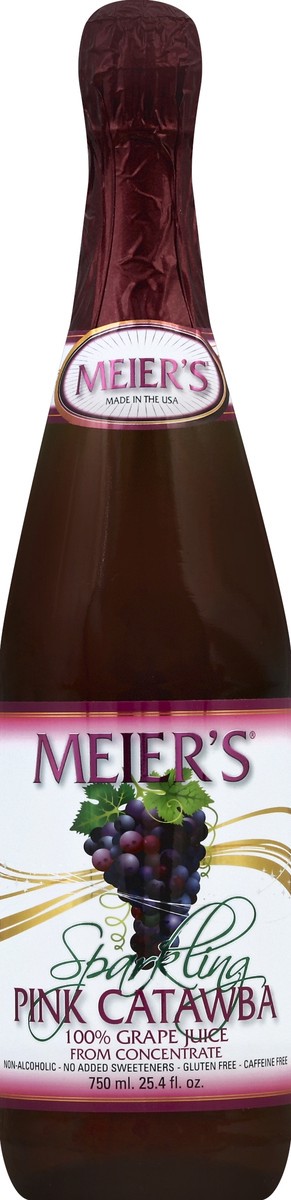 slide 1 of 4, Meier's 100% Juice - 25.4 fl oz, 25.4 fl oz