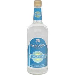 Mr. Boston Silver Rum 1 liter