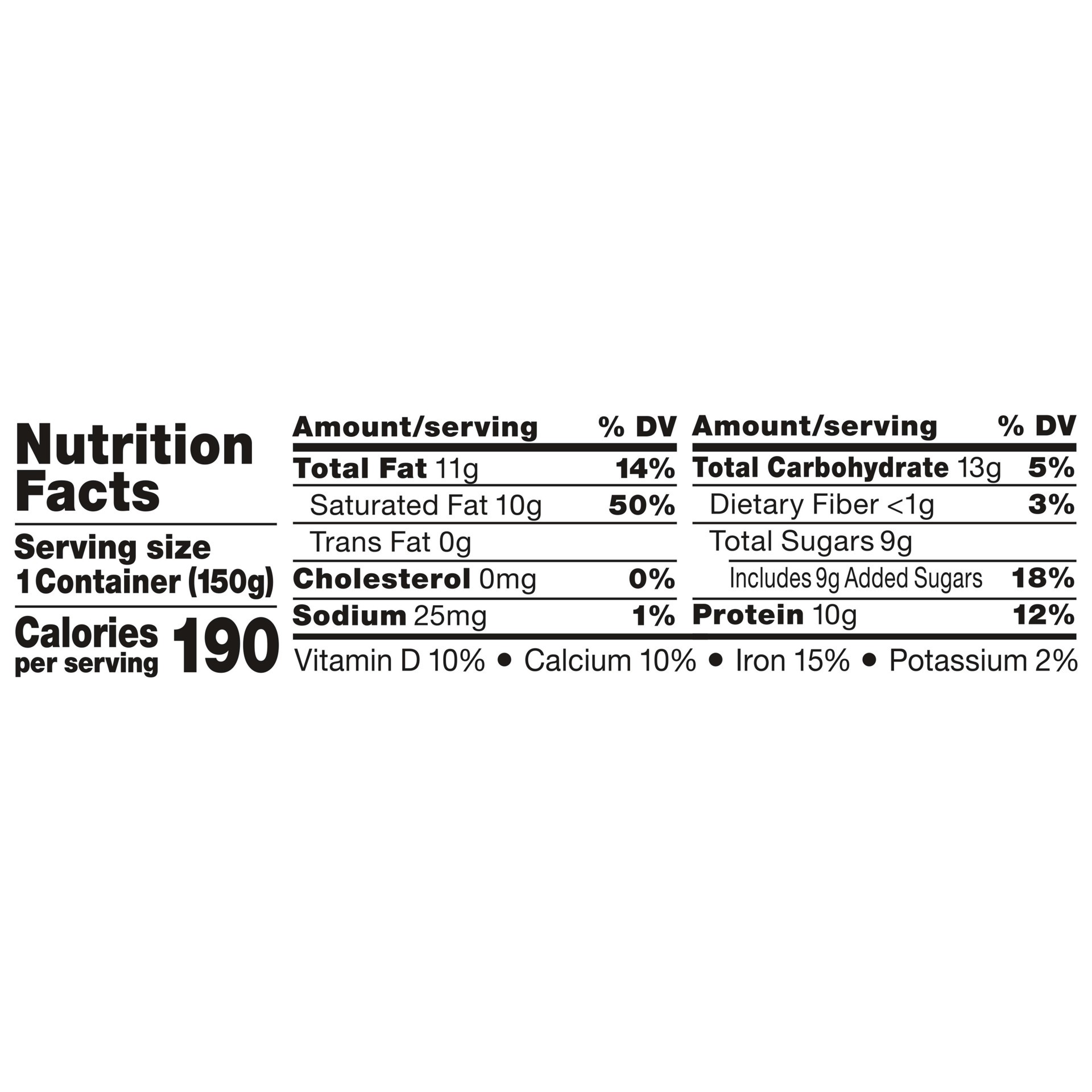 slide 3 of 5, Silk Blueberry Dairy Free, Greek Style Coconut Milk Yogurt Alternative, Thick and Creamy Plant Based Yogurt with 10 Grams of Protein, 5.3 OZ Container, 5.3 oz