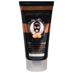 Spascriptions Black Peel-Off Mask with Vitamin C 5 oz