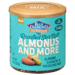 Blue Diamond® Roasted Sea Salt Almonds And More Mixed Nuts